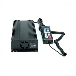 100W / 150W / 200W Sinyal mobil pulisi éléktronik kompak alarm amplifier sirine CJB194