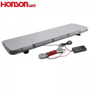 China High Quality Light Bar Manufacturer –  New design emergency warning flashing strobe led light bar HS4332B  – Honson