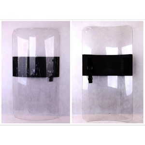 Scut de protecție antirevoltă din policarbonat transparent de 900 mm
