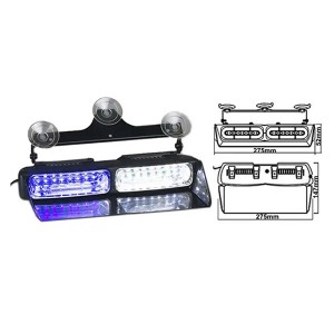 Dritë paralajmëruese strobe LED me xhama të brendshëm universal të automjeteve me shumicë HV291
