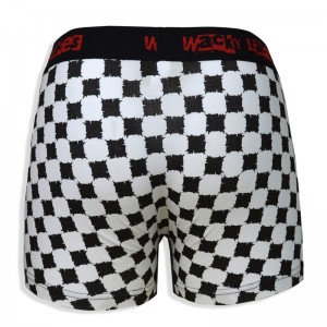 Wholesale Private Label Cotton Print Boys Brief Shorts Custom Underwear Boxer For Men