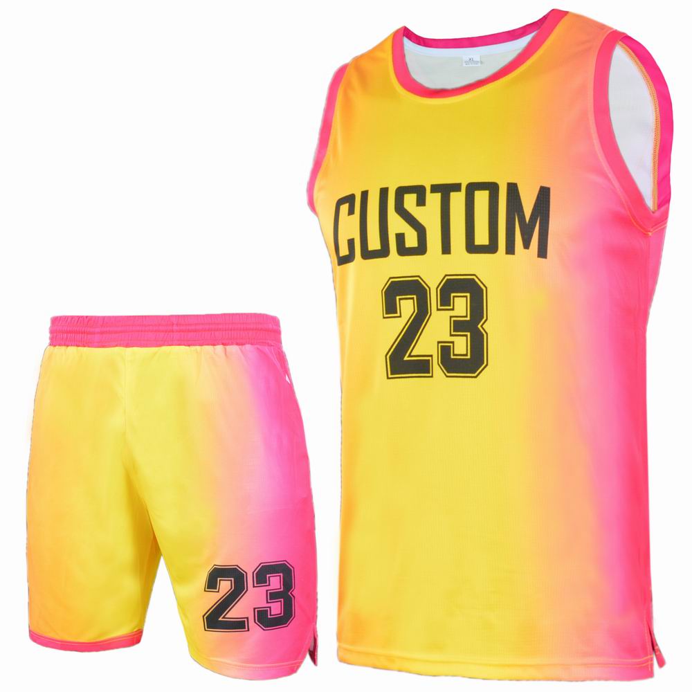 Hot Sale Custom Basketball Wear Blank Uniform Cloth For College Youth Men Sport Jersey Team Set Suit Quality Practice Outfits