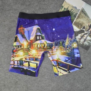 2021 Christmas Eve Men’s Briefs & Boxers Custom Your Own Logo Breathable Underpants OEM&ODM Underwear Supplier