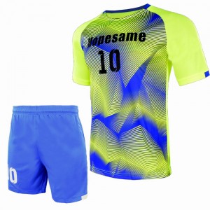Custom Soccer Wear Jersey Football Uniform Footbal Set Cloth Suit