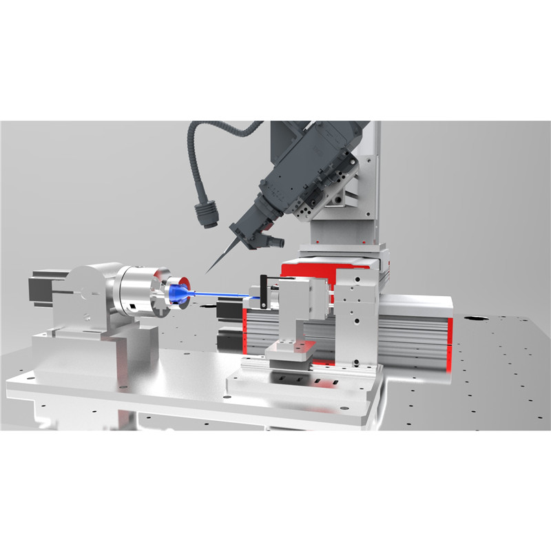 Multi-axis machina laser welding