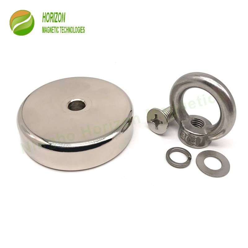 OEM China China One Side Strong Underwater Retrival Permanent Neodymium  Fishing Magnet manufacturers and suppliers