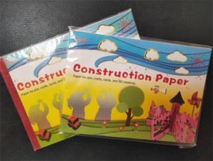 Coixinet o paquet de paper de construcció de color d'alta qualitat notable, un dels millors per a projectes d'artesania per a nens, diversos colors, gramatges de paper, mides disponibles