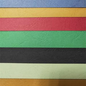 Impresivni barvni usnjeni papir visoke kakovosti za podjetja in šole, na voljo je velika zbirka barv in velikosti