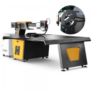 300W 500W YAG Channel Letter Lasersvetsmaskin för skyltar i rostfritt stål