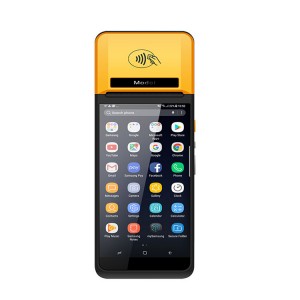 Termînalê POS-a Android-a Portable 4G