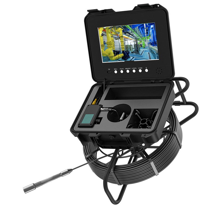 10.1″ IPS Boru Kanalizasyon Tahliye Muayene Kamera Endoskopu
