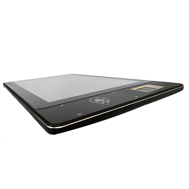 Dijital fintech endüstrisi için 10,1 inç biyometrik tablet PC