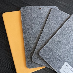 45′′ X 45′′ Grey Nonwoven Insole Board ine Yellow EVA