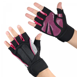 Nove športne dirkalne rokavice s polprstom, poletne nevtralne silikonske nedrseče, proti obrabi odporne telovadne športne rokavice, kolesarske rokavice