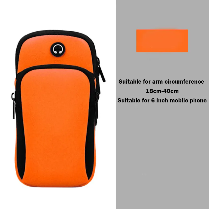 Factory Wholesale Mobile Phone Arm Bag Sports Fitness Outdoor Running Arm Bag Holder Sports Bag ma ka lima no ke kelepona