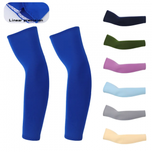 Pang-adultong Milk Silk Sunscreen Cuffs Unisex Adult Hiking Cycling Sun Protection Compression Arm Sleeves