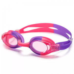 Profesionální silikonové ultrafialové dětské sportovní brýle proti zamlžování