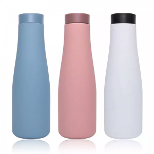 Bag-ong estilo nga botelya sa tubig nga stainless steel mug sports water bottle tea cup