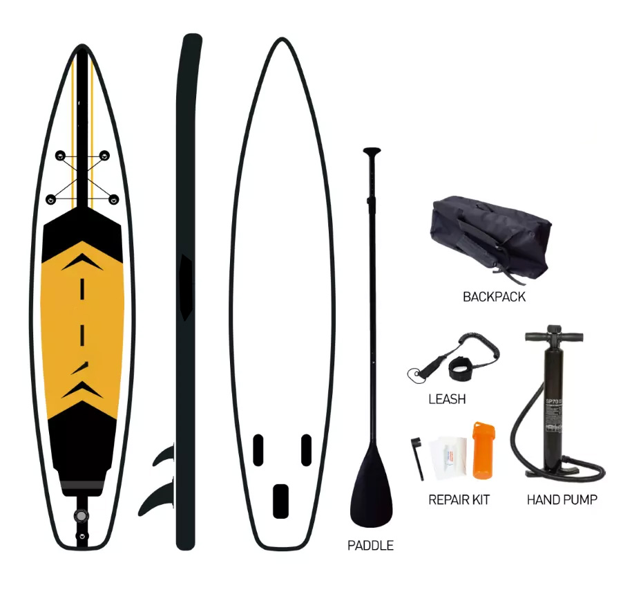 SAP board oppustelige surfbræt stand up paddleboard sæt