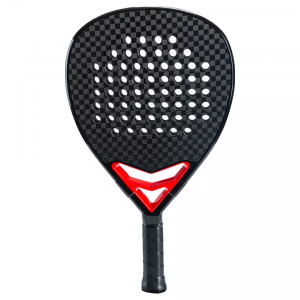 Racket ea maemo a holimo e tloaelehileng ea paddle tennis racket e tletseng carbon fiber professional