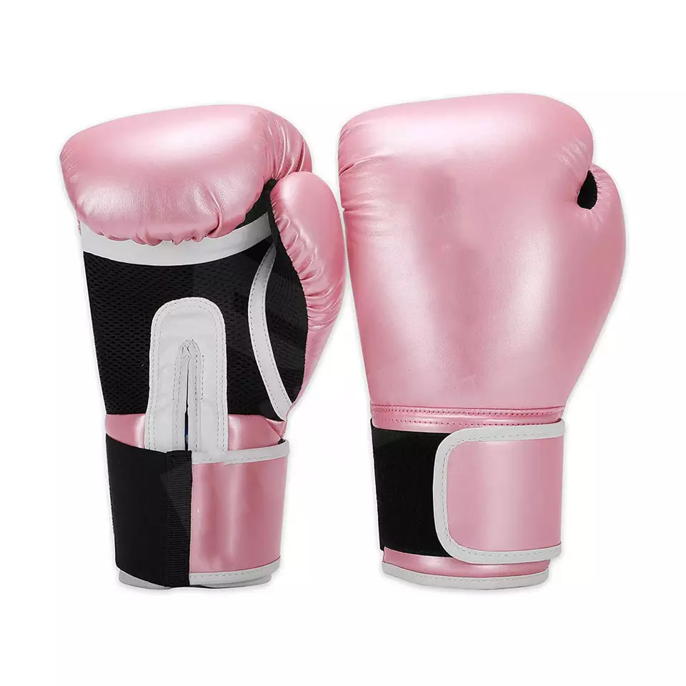 Guantes de boxeo logo personalizado por xunto de guantes de boxeo