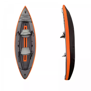 Kayak de pesca profesional para remo Kayak hinchable 2 persoas