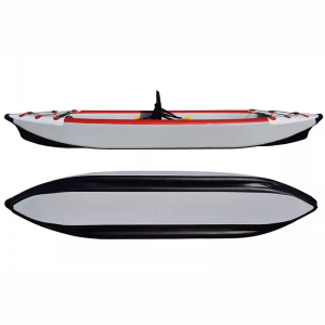 Pedal inflatable kayak