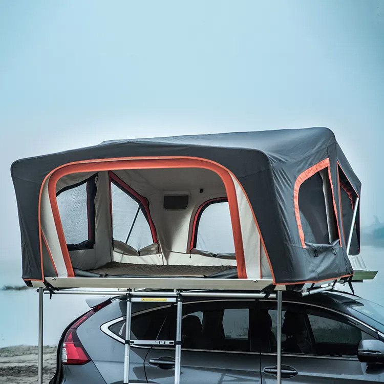 Tenda da tetto per camion SUV con tetto rigido in ABS per camper, copertura rigida in ABS