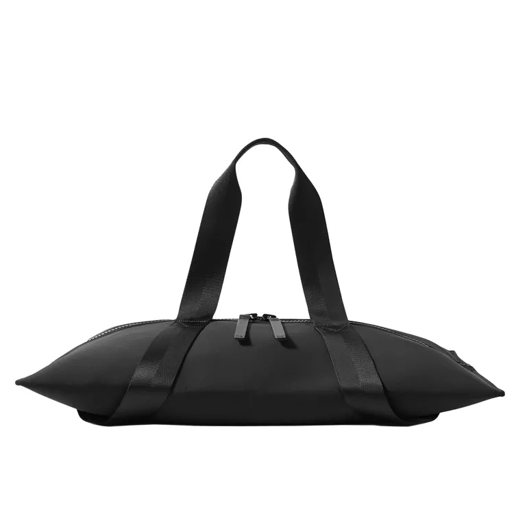 Taskë yoga prej pambuku me kanavacë me çantë mbajtëse me dorezë të përforcuar me hobe yoga