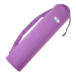 Estora de ioga de lona de cotó ecològic bossa de transport amb mànec bossa de ioga amb tirants