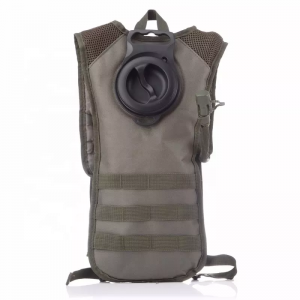 ransel waterbag taktis lightweight kalawan 2.5-3L waterbag pikeun ngajalankeun outdoor