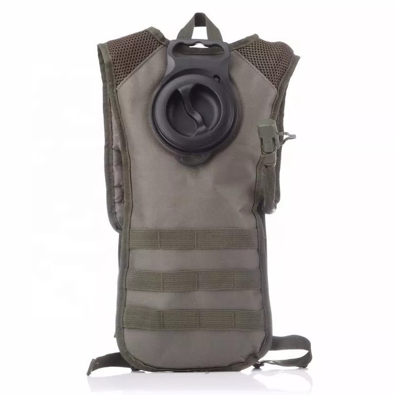 Könnyű taktikai vízzsákos hátizsák 2,5-3 literes vízzsákkal kültéri futáshoz