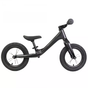 12 collu oglekļa šķiedras velosipēds bērniem 2-7 gadus veci līdzsvara velosipēdi, kas staigā BMX sacīkstēs