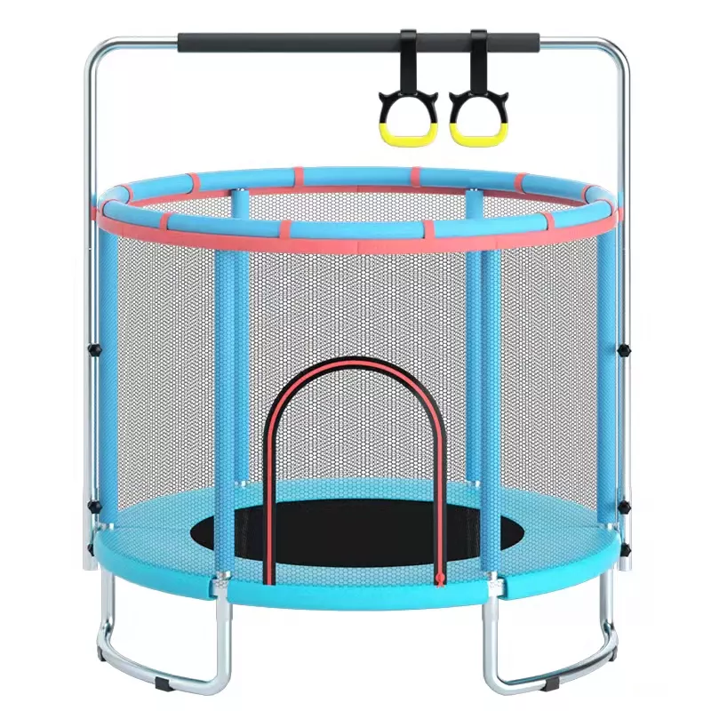 trampoline ເດັກນ້ອຍ 50 ນິ້ວທີ່ມີ purse seine indoor ແລະນອກສໍາລັບເດັກນ້ອຍອາຍຸ 3-12 ປີ
