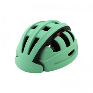 サイクリング個人保護安全折りたたみヘルメット大人用ポータブル LED ライトをもたらすことができます