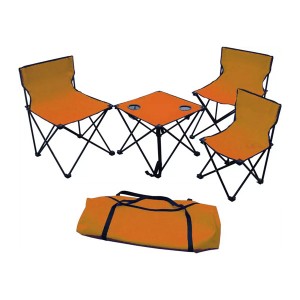 Foldable banquet camping folding tables and chairs
