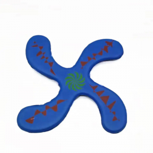 Precio de fábrica Dardos suaves e seguros Plato voador Boomerangs Xoguete Nenos 5+ e adultos Disco Boomerang de espuma de plástico para interiores