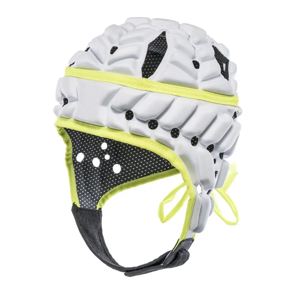 มาใหม่ Soft Shell Rugby Headgear Safety Protective Padding Helmet หมวกกันน็อค Soft Shell แบบปรับได้สำหรับเยาวชน