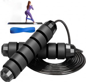 Tangle-free Speed ​​Band Ball Bearing Jump Ropes le Resistance Bands
