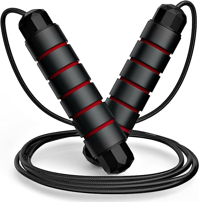 Tangle-free Quick Jump Rope Cable e nang le Ball Bearings