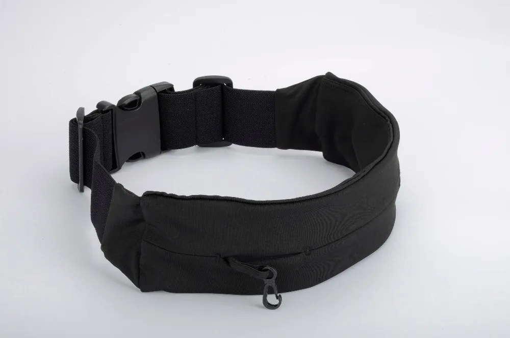 I-Amazon eshushu ithengisa i-Lightweight Comfortable Safty Running Waist Belt ye-Mobile Phone Bag