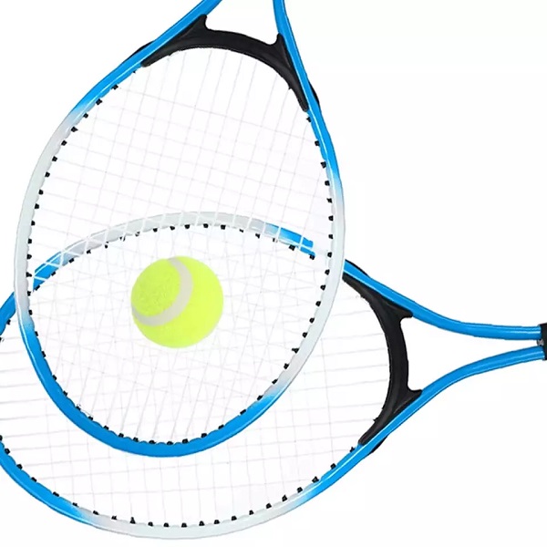 OEM Customize Logo kalite siperyè rakèt tenis pri faktori nouvo rakèt tenis ble ak nwa rakèt tenis nan an gwo