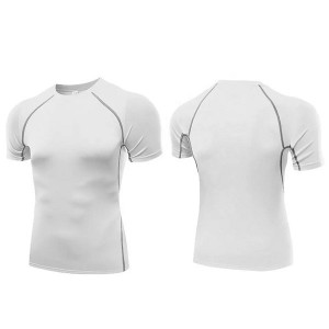 specialdesign dit eget design solbeskyttelse kortærmet rash guard Sports Rash Guard Shirt Topsælgende udslætsbeskyttelse