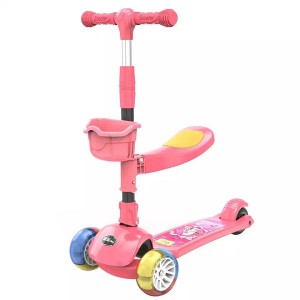Passeio a pé scooter bebê triciclo brinquedo scooter criança scooter para crianças