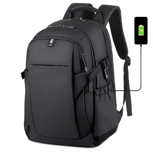 Paketa e çantave të shkollës sportive të fabrikës me shumicë Logo e personalizuar Najloni ecje në kamping Çantë shpine për laptop sportiv me USB