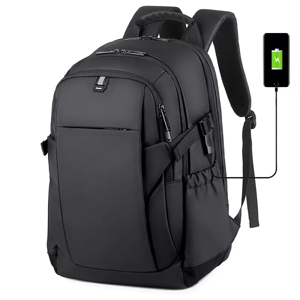 Pabrik Grosir Olahraga Tas Sekolah Pack Custom Logo Nylon Hiking Camping Travel Casual Olahraga Laptop Backpack Kanthi USB