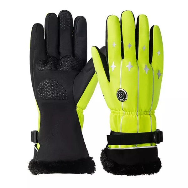 Зимни състезателни ски спортни нагреваеми ръкавици 5V графенов термостат нагреваеми ръкавици