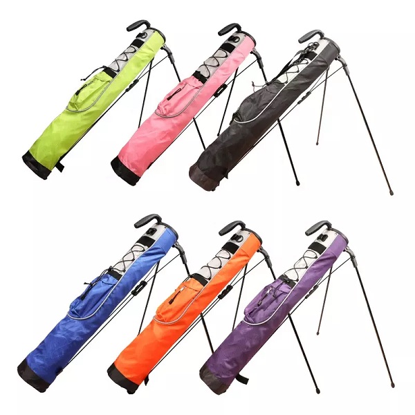 In stock Pitch and Putt lightweight adults nylon golf carry stand bag