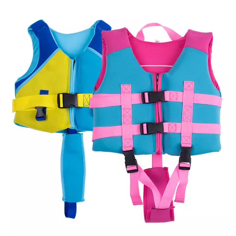 Gros à la mode apprendre à nager néoprène enfants enfants gilets de sauvetage bébé natation gilet de flottabilité gilet flottant