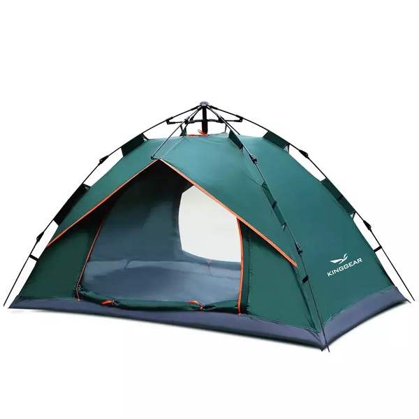 Адкрытая воданепранікальная палатка KingGear для паходаў на 1-2 чалавекі, партатыўная, аўтаматычная ўсплываючая раскладная палатка для кемпінга